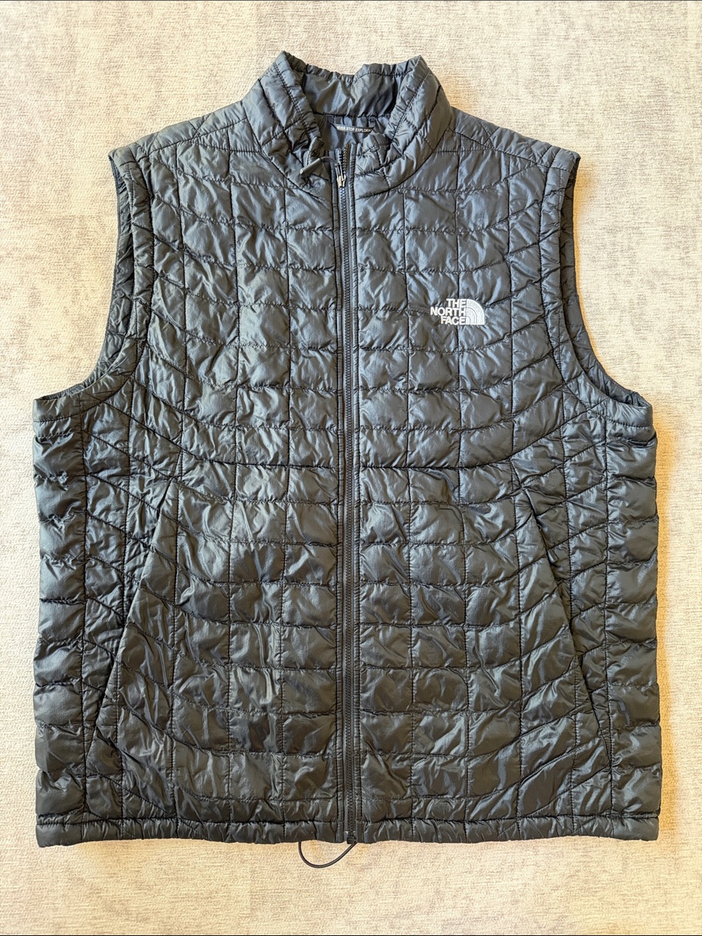 The North Face Men’s Black Thermoball Insulated Vest